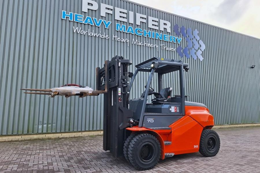 Toyota 9FBM70T Electric, 7 Tons Capacity, Lift Height 4.7 - מלגזת סולר: תמונה 2 Toyota 9FBM70T Electric, 7 Tons Capacity, Lift Height 4.7 - מלגזת סולר: תמונה 2