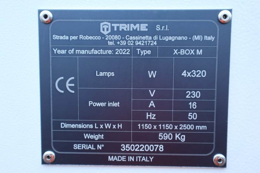 מגדל תאורה Trime X-BOX M 4x 320W Valid inspection, *Guarantee: תמונה 10