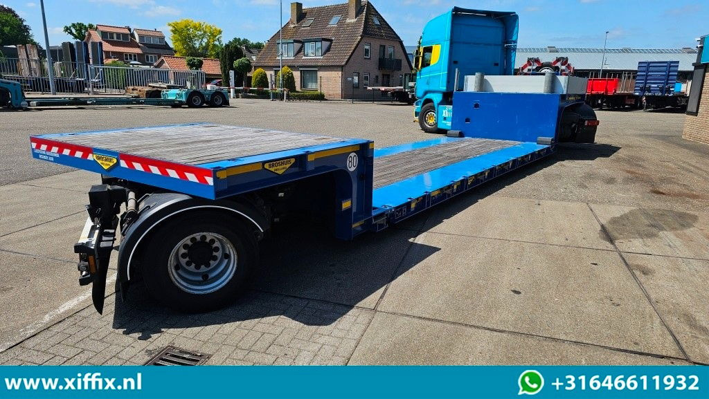 Broshuis 1-ass. Uitschuifbare dieplader / 1x gestuurd - סמיטריילר עם מטען נמוך: תמונה 5 Broshuis 1-ass. Uitschuifbare dieplader / 1x gestuurd - סמיטריילר עם מטען נמוך: תמונה 5