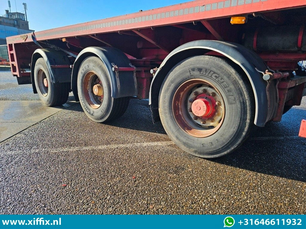 Broshuis 3-ass. Vlakke dubbel 2x uitschuifbare oplegger - סמיטריילר צד נופל/ שטוח: תמונה 5 Broshuis 3-ass. Vlakke dubbel 2x uitschuifbare oplegger - סמיטריילר צד נופל/ שטוח: תמונה 5