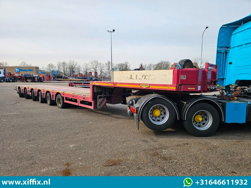Broshuis 6-ass. Uitschuifbare semi dieplader / SL assen / 5x gestuurd - סמיטריילר עם מטען נמוך: תמונה 4 Broshuis 6-ass. Uitschuifbare semi dieplader / SL assen / 5x gestuurd - סמיטריילר עם מטען נמוך: תמונה 4