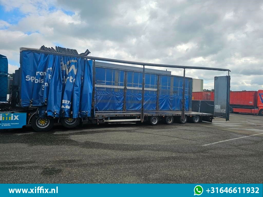 Dinkel 4-ass. Semi dieplader met elektrische huifopbouw / 2x naloop gestuurd - סמיטריילר עם מטען נמוך: תמונה 4 Dinkel 4-ass. Semi dieplader met elektrische huifopbouw / 2x naloop gestuurd - סמיטריילר עם מטען נמוך: תמונה 4