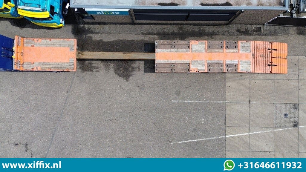 Faymonville 3-ass. Vlakke uitschuifbare Mega oplegger / Uitklapbare laadvloer klep / Naloop gestuurd - סמיטריילר צד נופל/ שטוח: תמונה 3 Faymonville 3-ass. Vlakke uitschuifbare Mega oplegger / Uitklapbare laadvloer klep / Naloop gestuurd - סמיטריילר צד נופל/ שטוח: תמונה 3