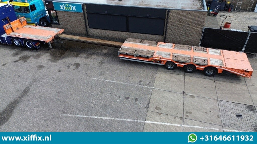 Faymonville 3-ass. Vlakke uitschuifbare Mega oplegger / Uitklapbare laadvloer klep / Naloop gestuurd - סמיטריילר צד נופל/ שטוח: תמונה 2 Faymonville 3-ass. Vlakke uitschuifbare Mega oplegger / Uitklapbare laadvloer klep / Naloop gestuurd - סמיטריילר צד נופל/ שטוח: תמונה 2