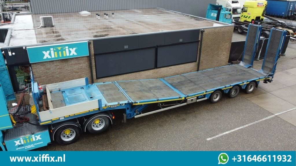 Faymonville TE Huur 3-ass. Semi dieplader met dubbele hydr. Kleppen en hydr. Ver - סמיטריילר עם מטען נמוך: תמונה 1 Faymonville TE Huur 3-ass. Semi dieplader met dubbele hydr. Kleppen en hydr. Ver - סמיטריילר עם מטען נמוך: תמונה 1