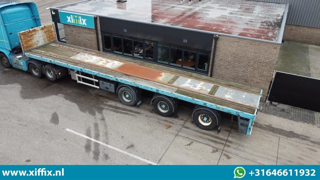 Floor 3-ass. Oplegger met kraanspoor / 2x gestuurd - סמיטריילר צד נופל/ שטוח: תמונה 2 Floor 3-ass. Oplegger met kraanspoor / 2x gestuurd - סמיטריילר צד נופל/ שטוח: תמונה 2