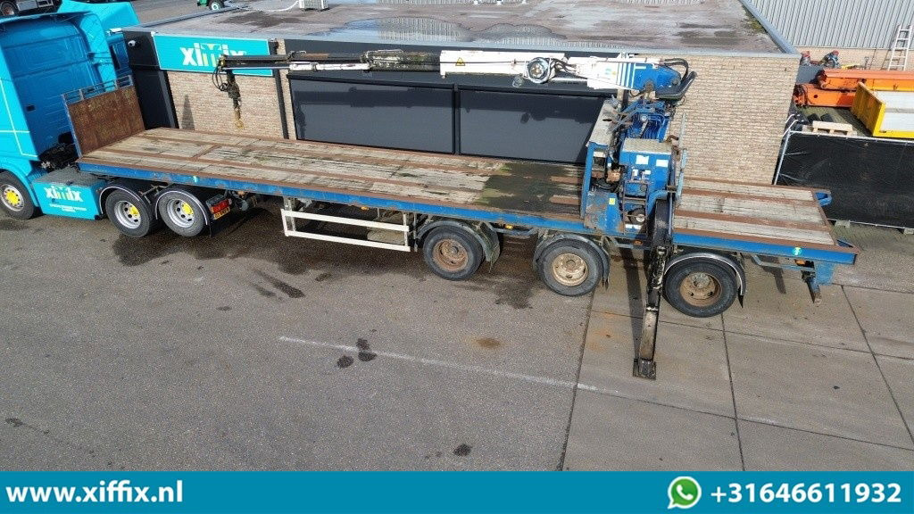 Floor 3-ass. Steenoplegger met Kennis 23 ton/mtr. Kraan - משאית צד נופל/ שטוחה, משאית מנוף: תמונה 2 Floor 3-ass. Steenoplegger met Kennis 23 ton/mtr. Kraan - משאית צד נופל/ שטוחה, משאית מנוף: תמונה 2