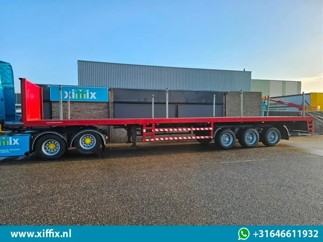 Lintrailers 3-ass. Vlakke uitschuifbare oplegger / Naloop gestuurd - סמיטריילר צד נופל/ שטוח: תמונה 4 Lintrailers 3-ass. Vlakke uitschuifbare oplegger / Naloop gestuurd - סמיטריילר צד נופל/ שטוח: תמונה 4