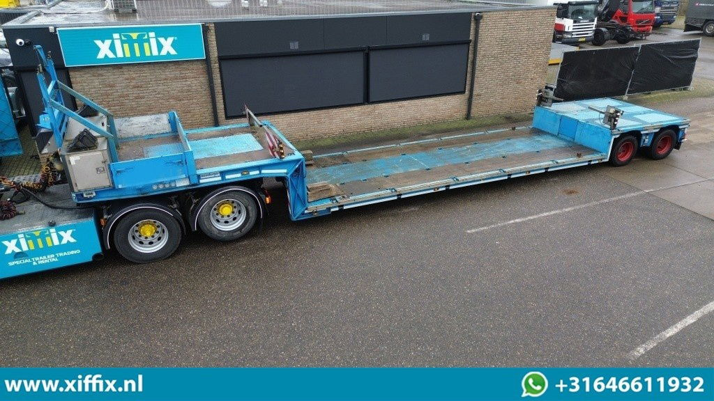 Meusburger 2-ass. Dieplader / Halb assen / 2x gestuurd - סמיטריילר עם מטען נמוך: תמונה 1 Meusburger 2-ass. Dieplader / Halb assen / 2x gestuurd - סמיטריילר עם מטען נמוך: תמונה 1