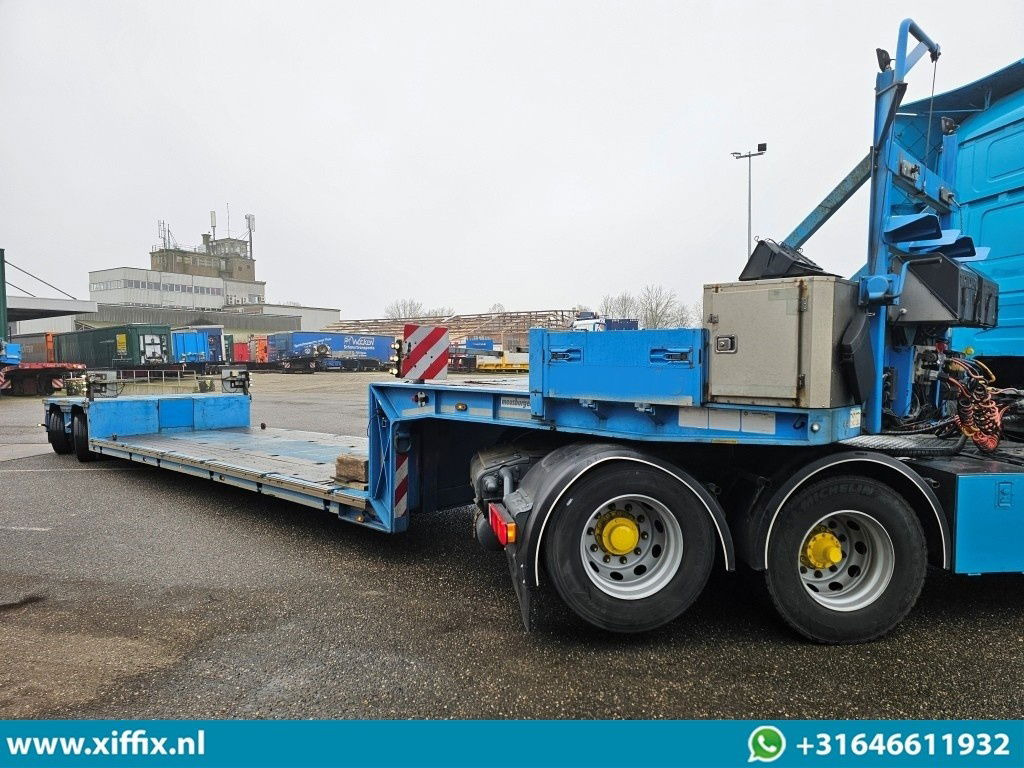 Meusburger 2-ass. Dieplader / Halb assen / 2x gestuurd - סמיטריילר עם מטען נמוך: תמונה 4 Meusburger 2-ass. Dieplader / Halb assen / 2x gestuurd - סמיטריילר עם מטען נמוך: תמונה 4