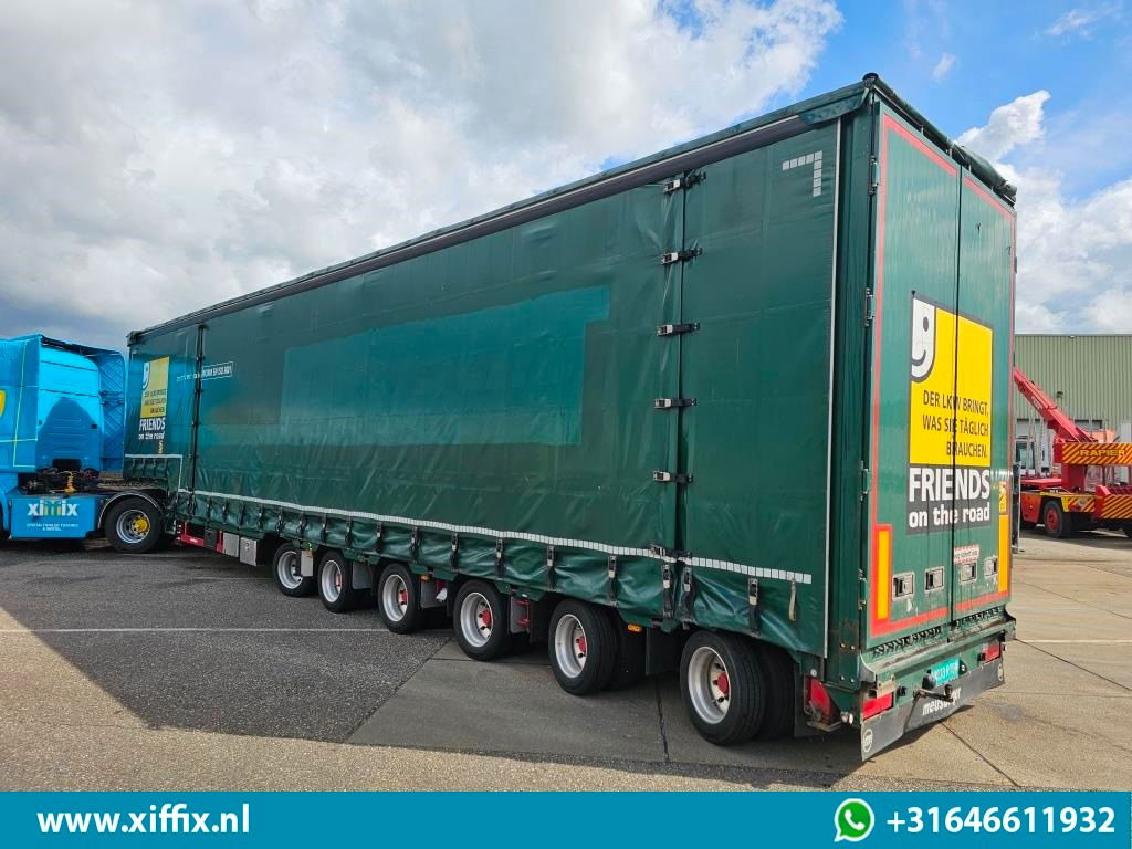 Meusburger 6-ass. Semi dieplader met elektische huifopbouw / 3x naloop gestuurd - סמיטריילר עם מטען נמוך: תמונה 4 Meusburger 6-ass. Semi dieplader met elektische huifopbouw / 3x naloop gestuurd - סמיטריילר עם מטען נמוך: תמונה 4