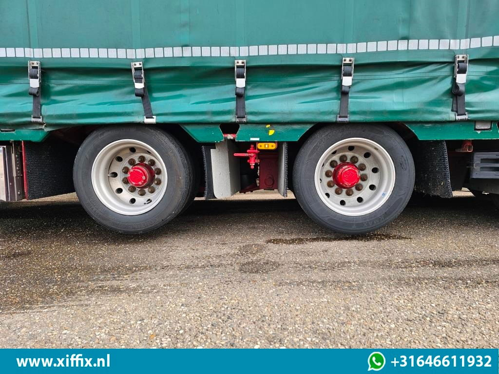 סמיטריילר עם מטען נמוך Meusburger 6-ass. Semi dieplader met elektrische huifopbouw / 3x naloop gestuurd: תמונה 7