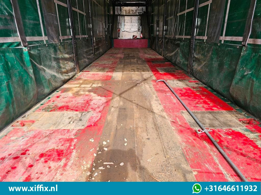 סמיטריילר עם מטען נמוך Meusburger 6-ass. Semi dieplader met elektrische huifopbouw / 3x naloop gestuurd: תמונה 6