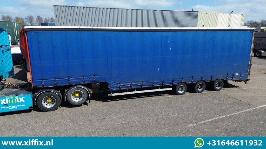 Nooteboom 3-ass. Semi dieplader met huifopbouw / Laadklep - סמיטריילר עם מטען נמוך: תמונה 1 Nooteboom 3-ass. Semi dieplader met huifopbouw / Laadklep - סמיטריילר עם מטען נמוך: תמונה 1
