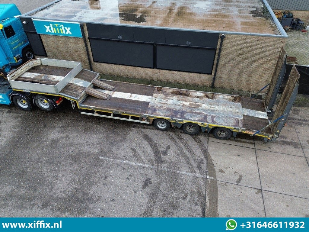 Nooteboom 3-ass. Semi dieplader met hydr. Kleppen / Naloop gestuurd - סמיטריילר עם מטען נמוך: תמונה 2 Nooteboom 3-ass. Semi dieplader met hydr. Kleppen / Naloop gestuurd - סמיטריילר עם מטען נמוך: תמונה 2