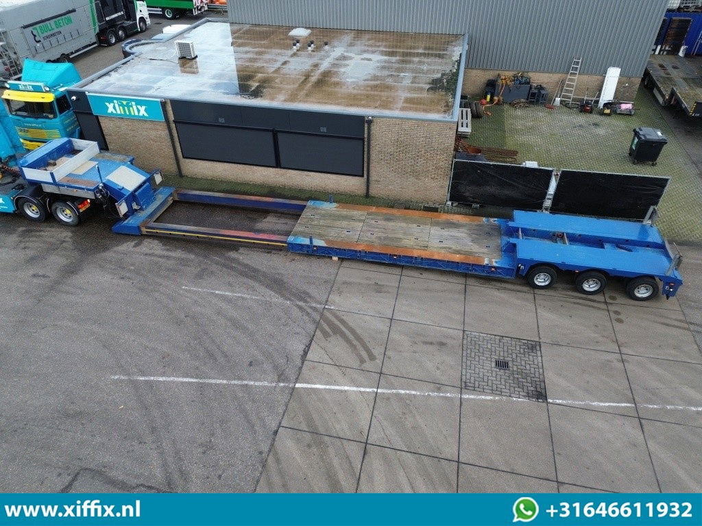 Nooteboom 3-ass. Uitschuifbare dieplader met afneembare nek / 3x gestuurd / 274 cm. Breed - סמיטריילר עם מטען נמוך: תמונה 2 Nooteboom 3-ass. Uitschuifbare dieplader met afneembare nek / 3x gestuurd / 274 cm. Breed - סמיטריילר עם מטען נמוך: תמונה 2