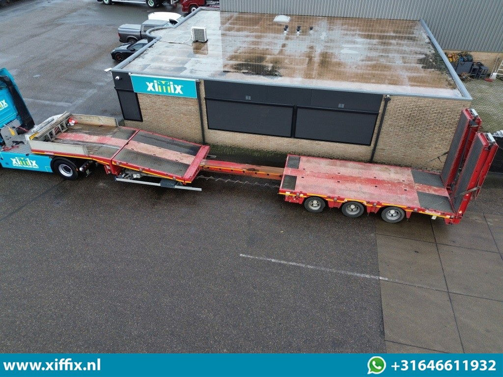 Nooteboom 3-ass. Uitschuifbare semi dieplader met dubbele hydr. Kleppen en Hefbed / Naloop gestuurd - סמיטריילר עם מטען נמוך: תמונה 2 Nooteboom 3-ass. Uitschuifbare semi dieplader met dubbele hydr. Kleppen en Hefbed / Naloop gestuurd - סמיטריילר עם מטען נמוך: תמונה 2