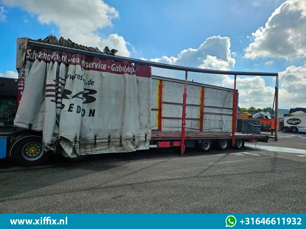 Wiese 3-ass. Semi dieplader met huifopbouw - סמיטריילר עם מטען נמוך: תמונה 4 Wiese 3-ass. Semi dieplader met huifopbouw - סמיטריילר עם מטען נמוך: תמונה 4