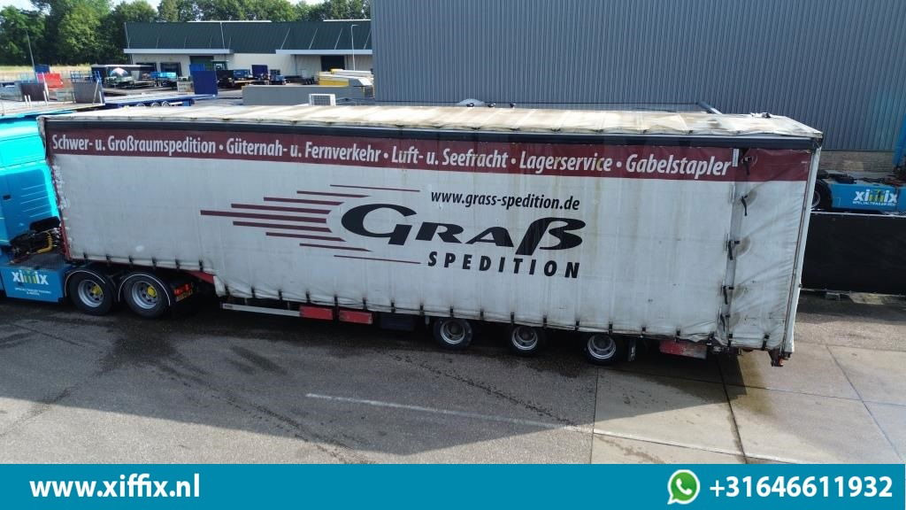 Wiese 3-ass. Semi dieplader met huifopbouw - סמיטריילר עם מטען נמוך: תמונה 2 Wiese 3-ass. Semi dieplader met huifopbouw - סמיטריילר עם מטען נמוך: תמונה 2