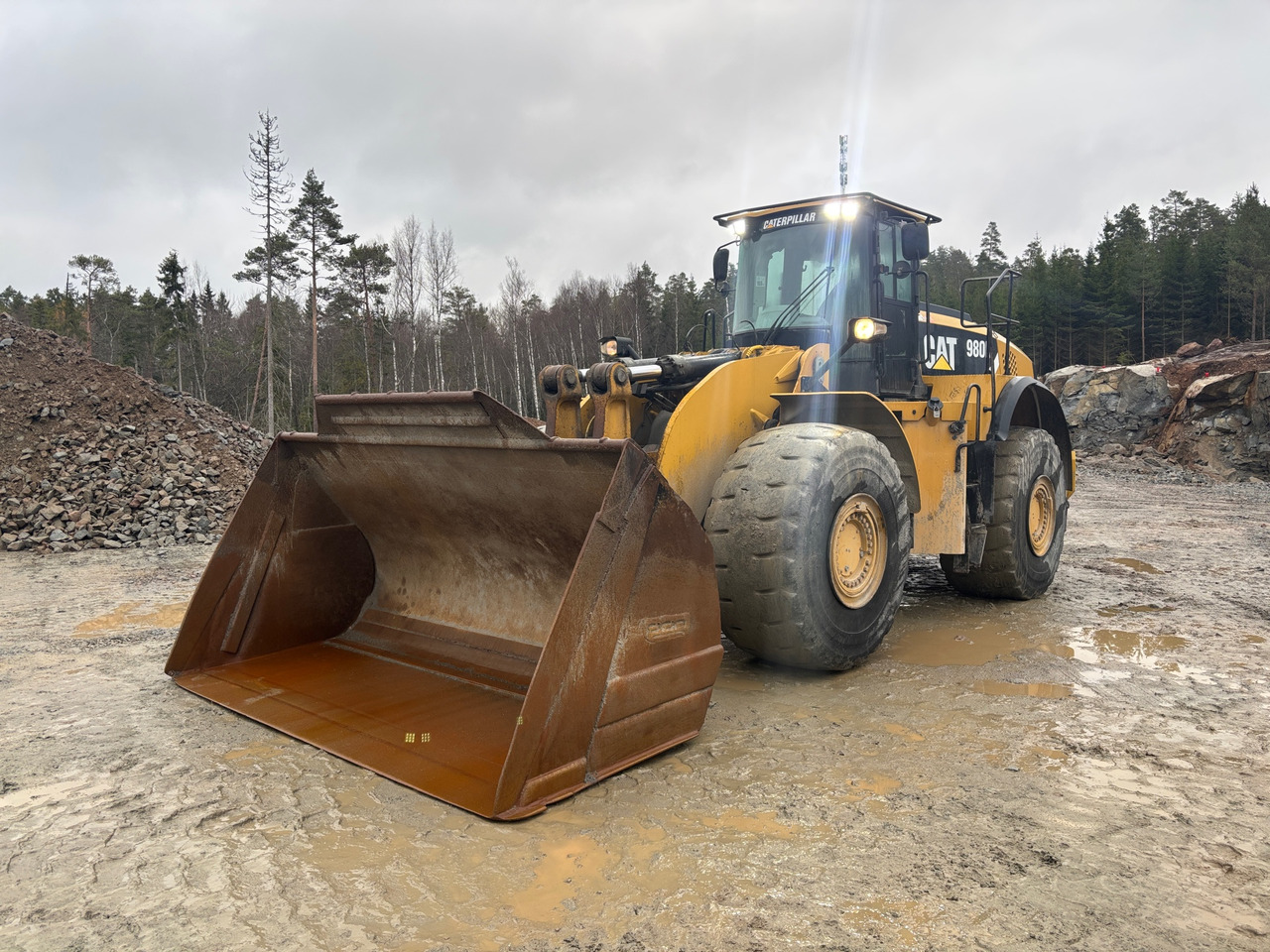 CAT 980K - מעמיס גלגלים: תמונה 1 CAT 980K - מעמיס גלגלים: תמונה 1