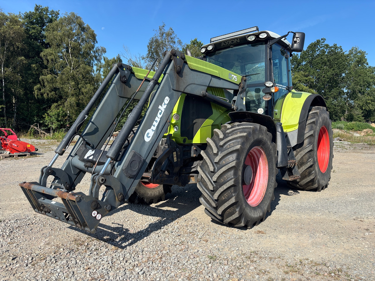 Claas Axion 810 Cmatic - טרקטור חקלאי: תמונה 1 Claas Axion 810 Cmatic - טרקטור חקלאי: תמונה 1