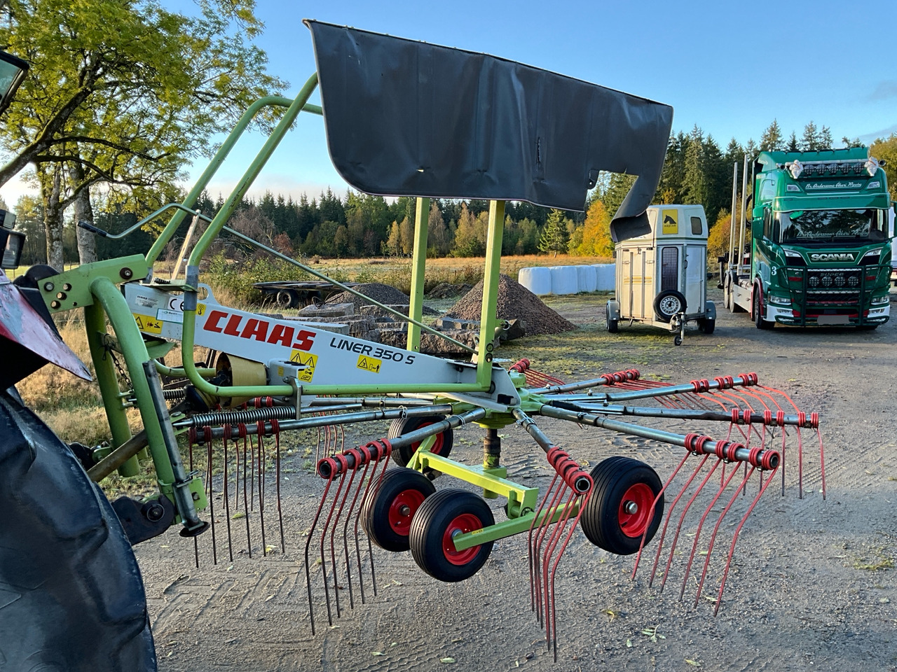 Claas Liner 350 S - גורף/ מגרפה: תמונה 1 Claas Liner 350 S - גורף/ מגרפה: תמונה 1