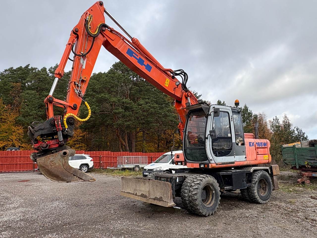 Fiat- Hitachi EX 165W - מחפר: תמונה 1 Fiat- Hitachi EX 165W - מחפר: תמונה 1
