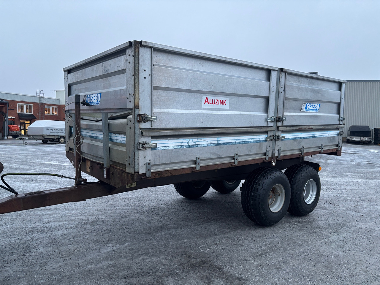 Gisebo 10 ton - קרון נגרר חקלאי: תמונה 1 Gisebo 10 ton - קרון נגרר חקלאי: תמונה 1