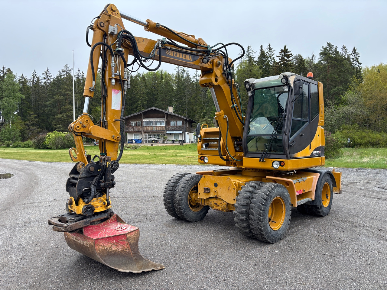 Hydrema M1100C - מחפר: תמונה 1 Hydrema M1100C - מחפר: תמונה 1