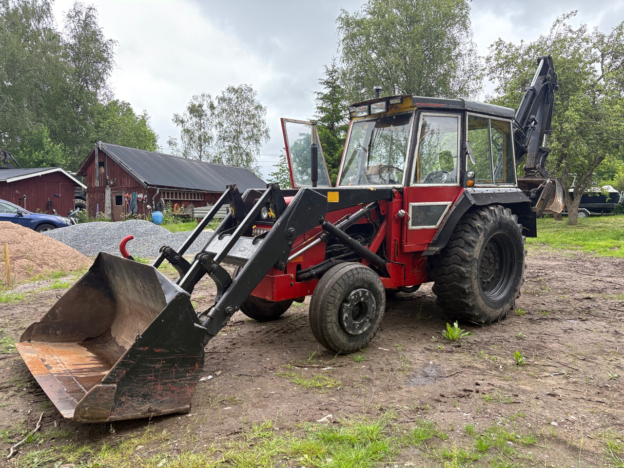 Massey Ferguson 50B - מחפרון: תמונה 1 Massey Ferguson 50B - מחפרון: תמונה 1