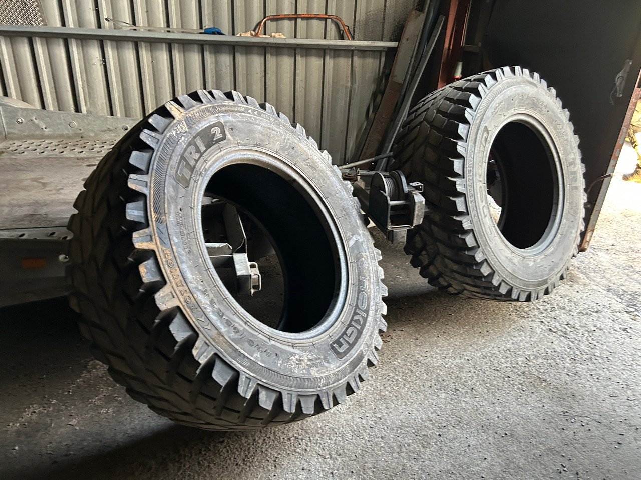 Nokian 420/65R24 - צמיג עבור מכונת בנייה: תמונה 1 Nokian 420/65R24 - צמיג עבור מכונת בנייה: תמונה 1