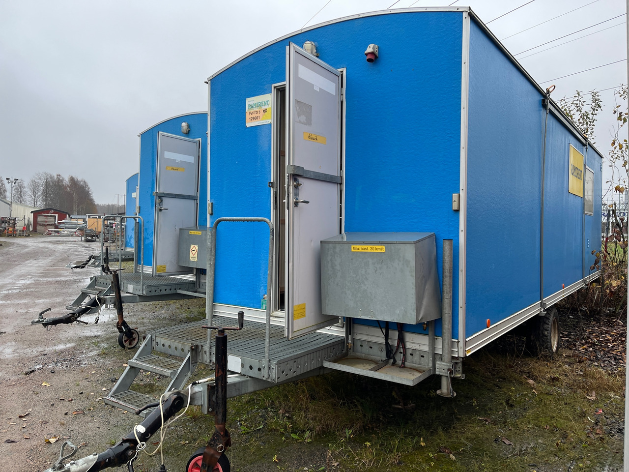 Norrlandsvagnar OMF6-30D - מכולת בנייה, קרון נגרר: תמונה 1 Norrlandsvagnar OMF6-30D - מכולת בנייה, קרון נגרר: תמונה 1