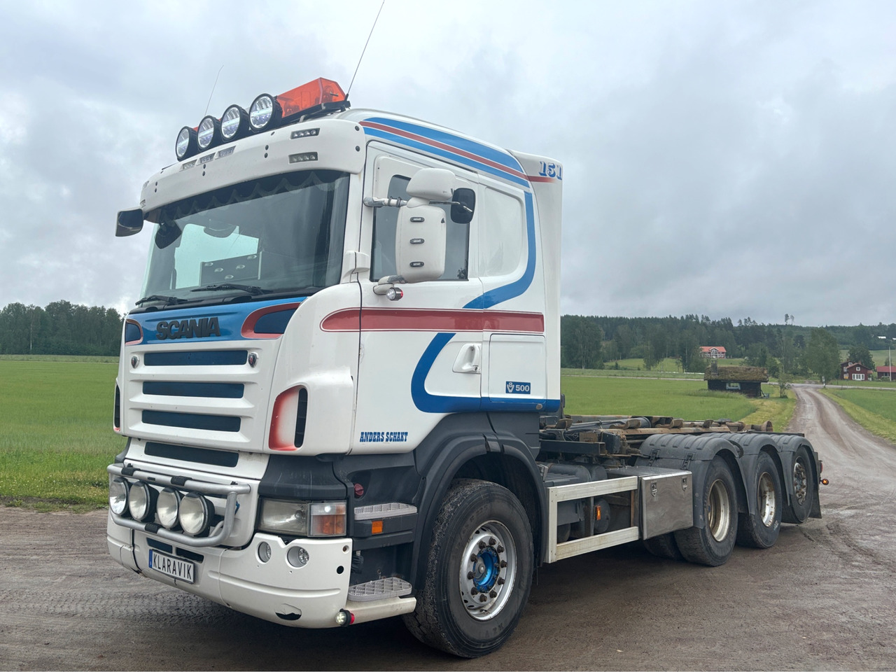 Scania R500 - משאית הרמת וו: תמונה 1 Scania R500 - משאית הרמת וו: תמונה 1