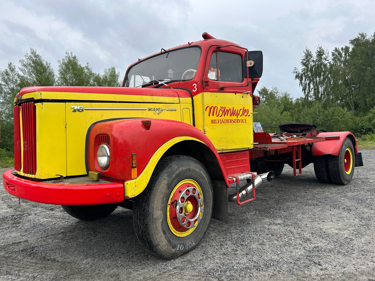 Scania Vabis L 765 0160 - יחידת טרקטור: תמונה 1 Scania Vabis L 765 0160 - יחידת טרקטור: תמונה 1