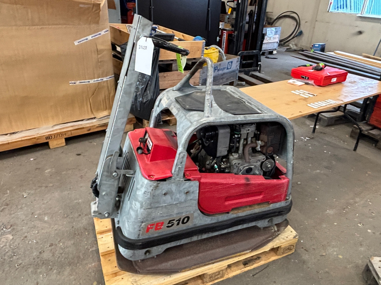 Swepac FB510 - לוח רטט: תמונה 1 Swepac FB510 - לוח רטט: תמונה 1