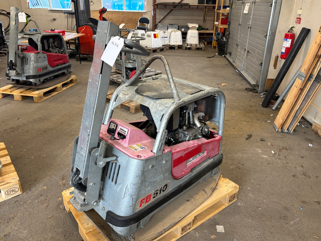 Swepac FB510 - לוח רטט: תמונה 1 Swepac FB510 - לוח רטט: תמונה 1