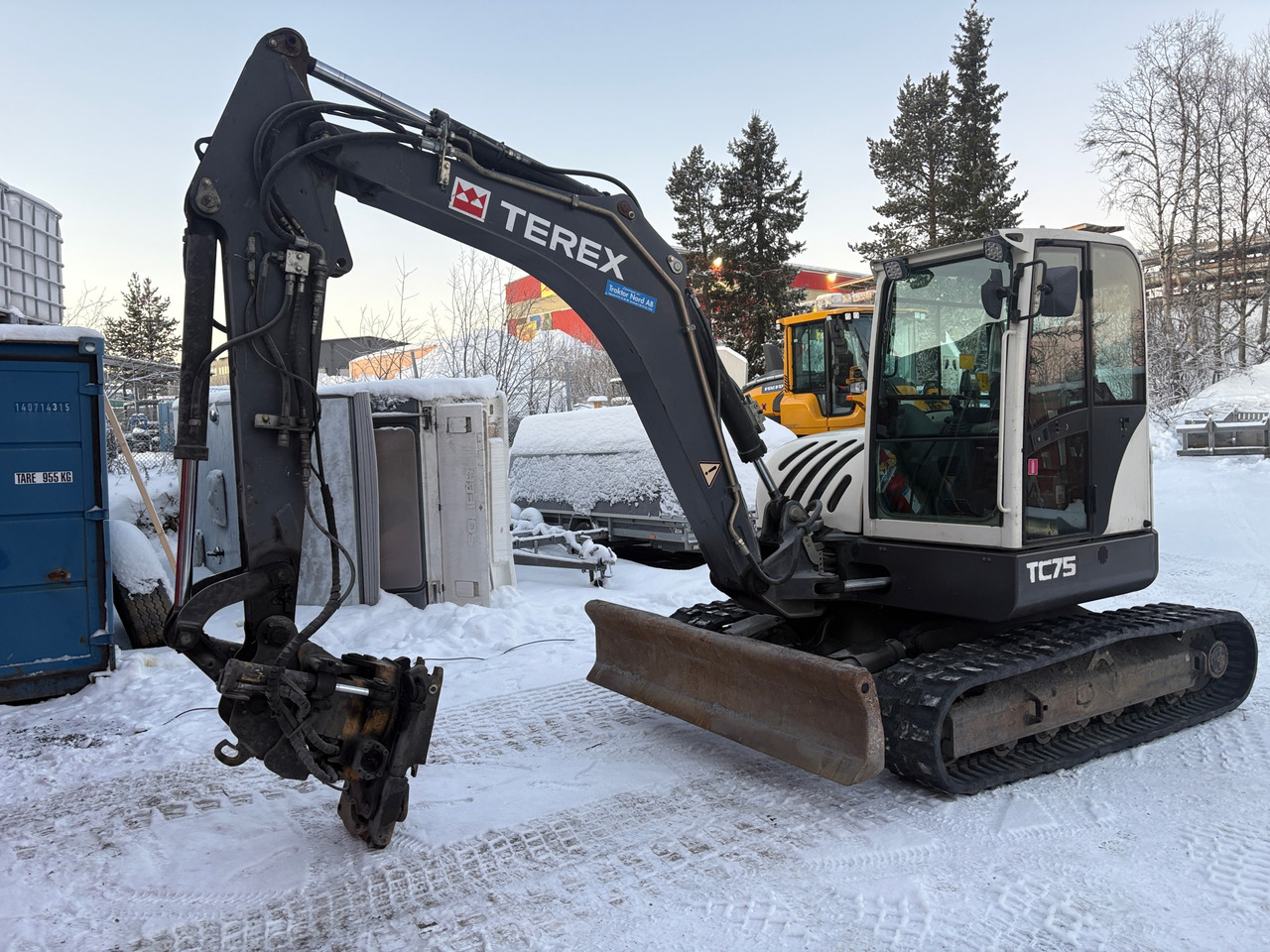 Terex TC75 - מחפר: תמונה 1 Terex TC75 - מחפר: תמונה 1