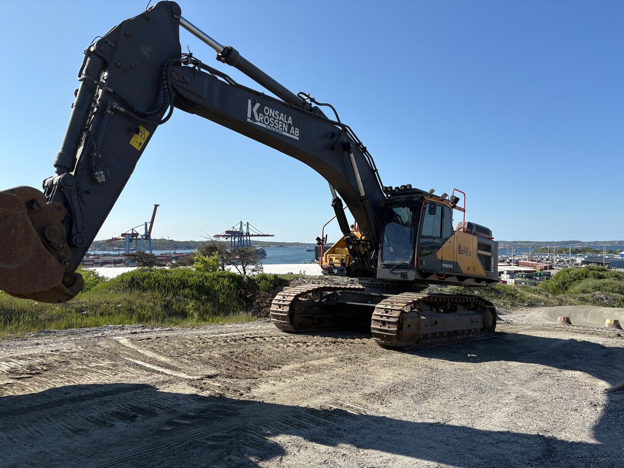 Volvo EC480EL - מחפר: תמונה 1 Volvo EC480EL - מחפר: תמונה 1