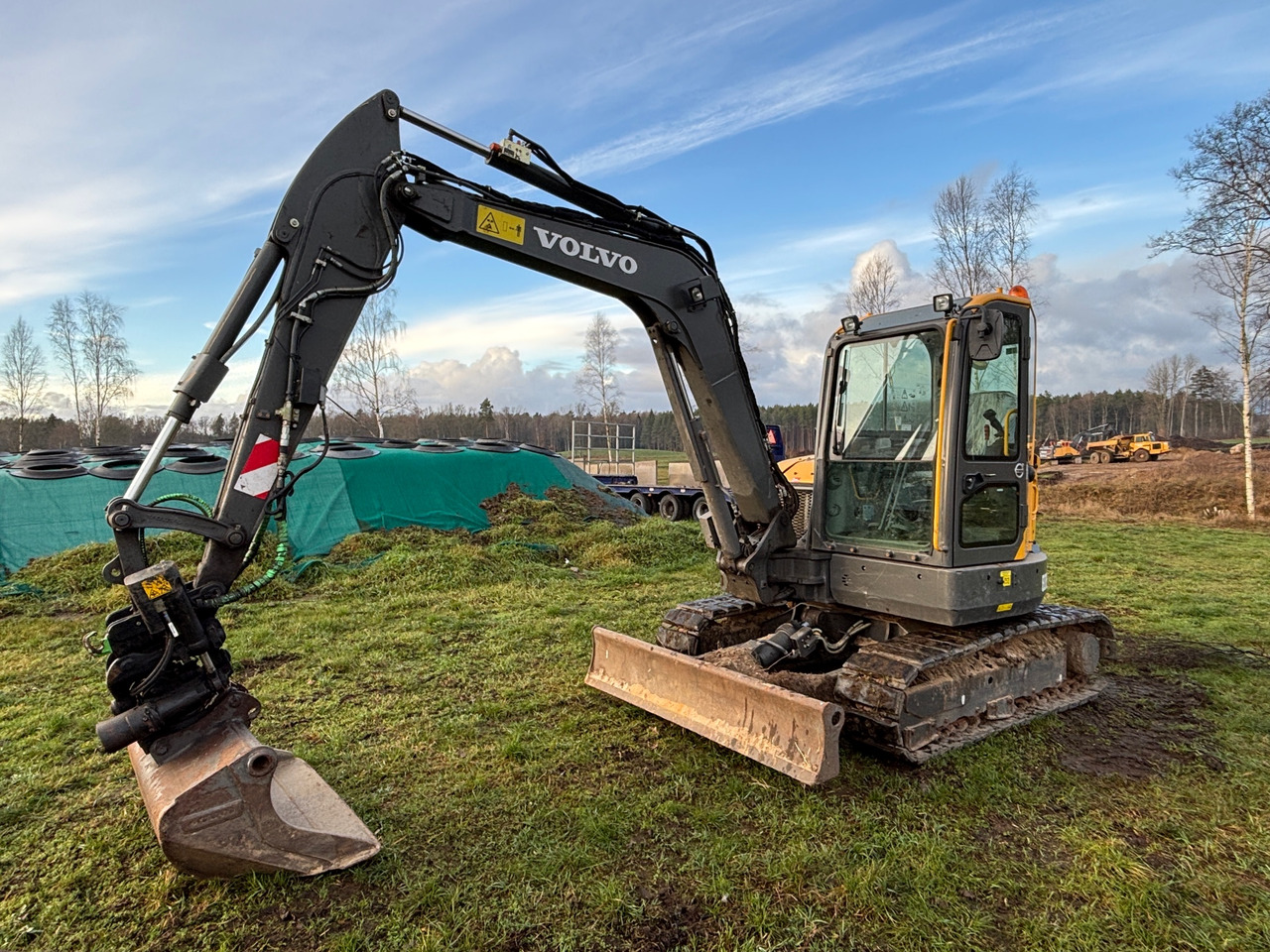 Volvo ECR58D - מחפר: תמונה 1 Volvo ECR58D - מחפר: תמונה 1