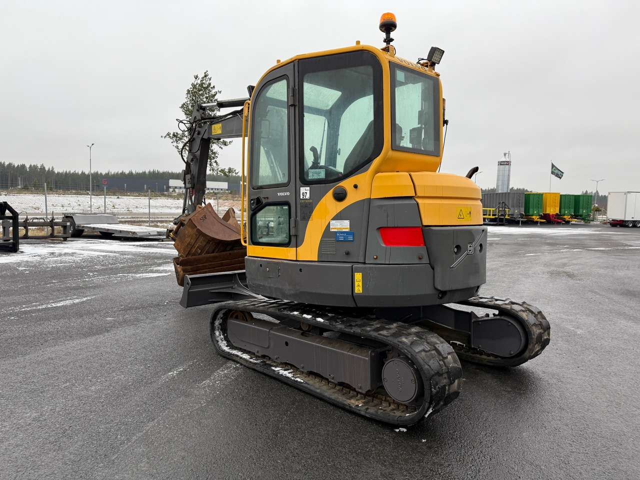 Volvo ECR58D - מחפר: תמונה 1 Volvo ECR58D - מחפר: תמונה 1
