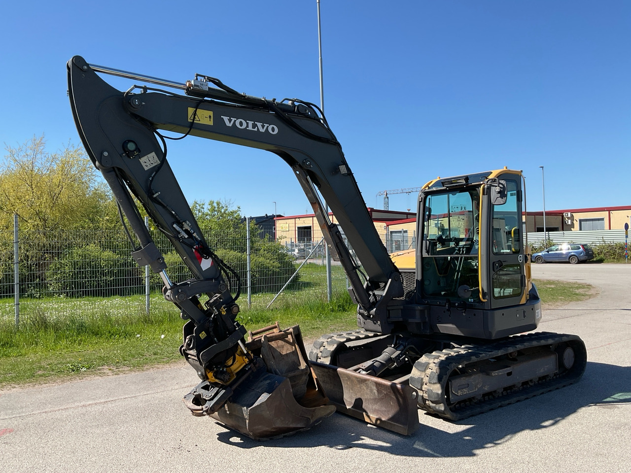 Volvo ECR88D - מחפר: תמונה 1 Volvo ECR88D - מחפר: תמונה 1