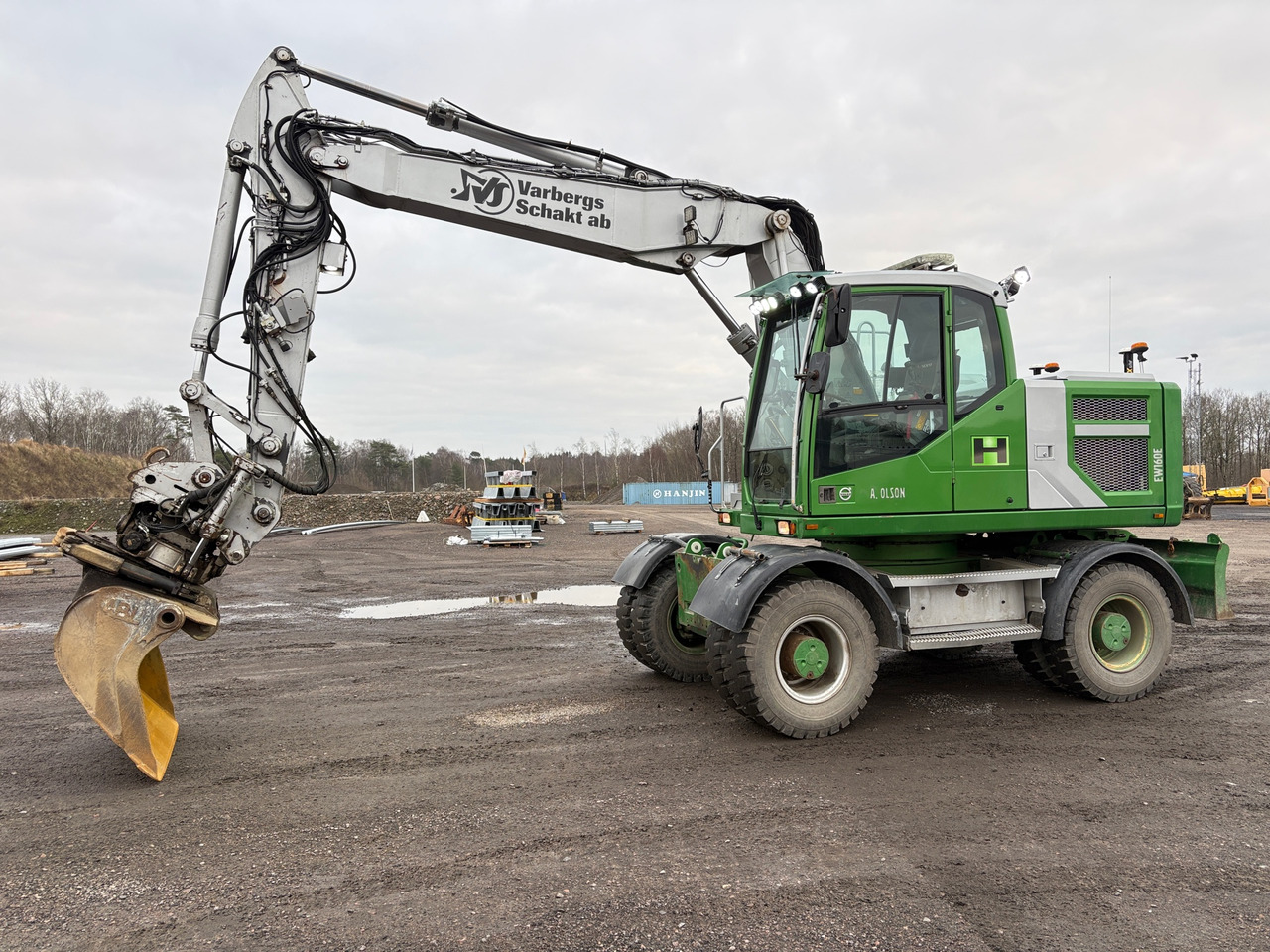 Volvo EW160E - מחפר: תמונה 1 Volvo EW160E - מחפר: תמונה 1