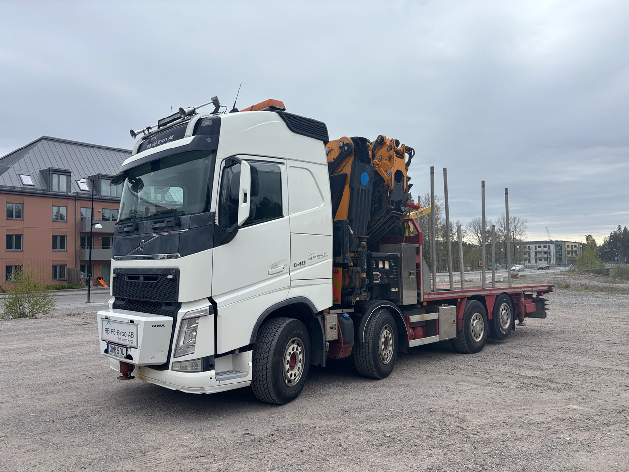 Volvo FH540 - משאית מנוף: תמונה 1 Volvo FH540 - משאית מנוף: תמונה 1