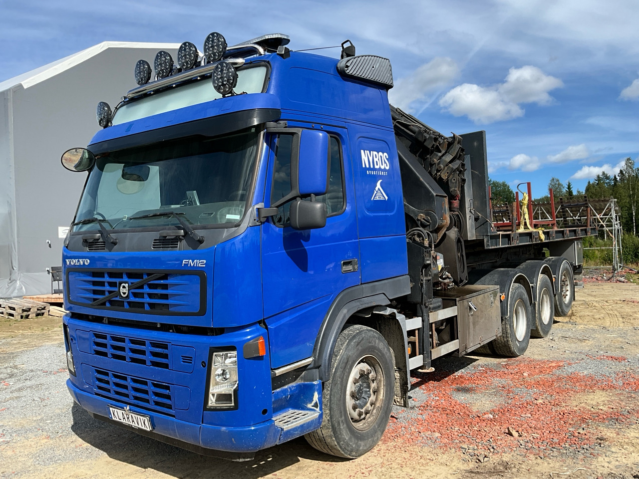 Volvo FM12 - משאית מנוף: תמונה 1 Volvo FM12 - משאית מנוף: תמונה 1