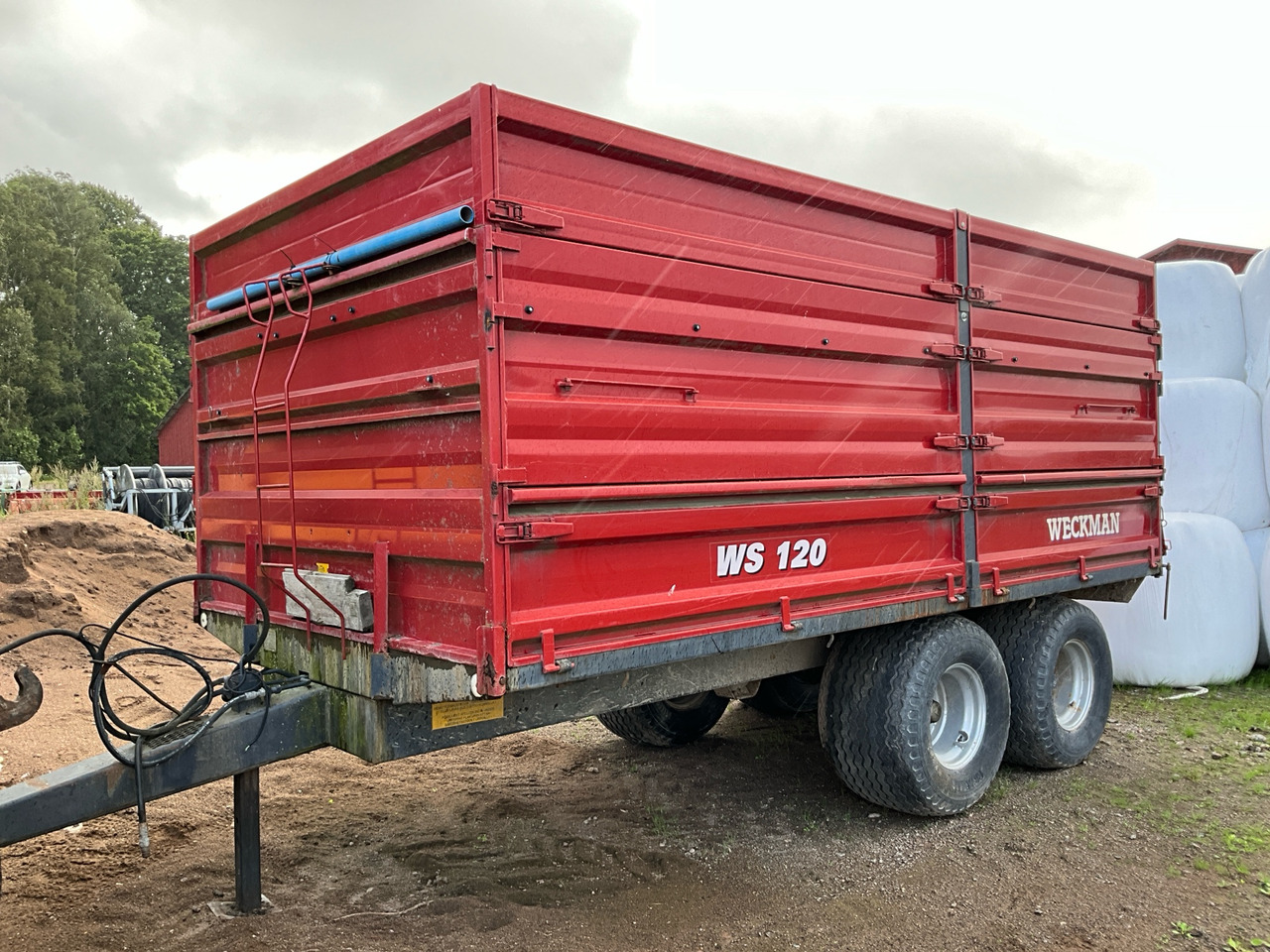 Weckman Ws 120 - קרון נגרר חקלאי: תמונה 1 Weckman Ws 120 - קרון נגרר חקלאי: תמונה 1