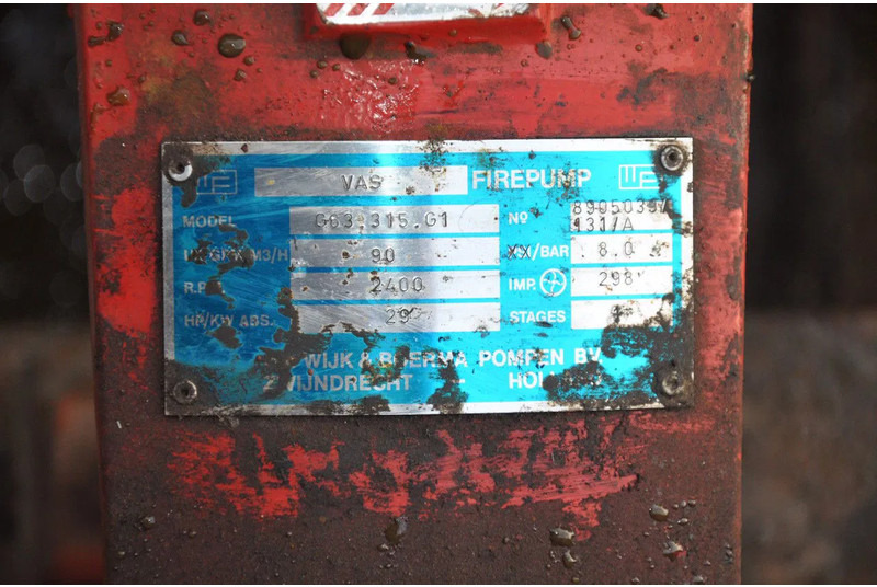 Diversen VAS FIREPUMP FORD MOTOR 90 M3 EN 8 BAR - משאבת מים: תמונה 5 Diversen VAS FIREPUMP FORD MOTOR 90 M3 EN 8 BAR - משאבת מים: תמונה 5