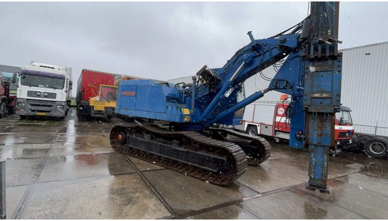 Liebherr 941 excavator with ABI driller - אסדת קידוח: תמונה 2 Liebherr 941 excavator with ABI driller - אסדת קידוח: תמונה 2