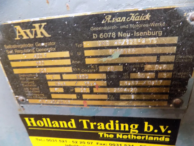 MAN generator 120 kva - ערכת גנרטורים: תמונה 5 MAN generator 120 kva - ערכת גנרטורים: תמונה 5