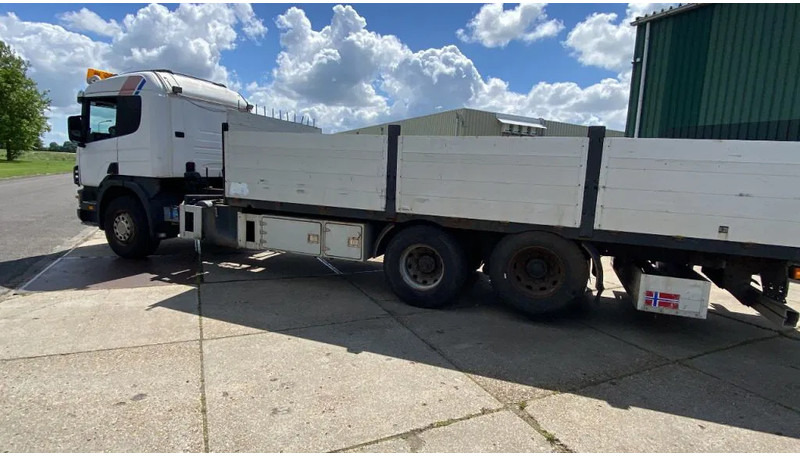 הַחכָּרָה Scania P124-400 Scania met plateau en mogelijkheid voor kraan achter cabine Scania P124-400 Scania met plateau en mogelijkheid voor kraan achter cabine: תמונה 12