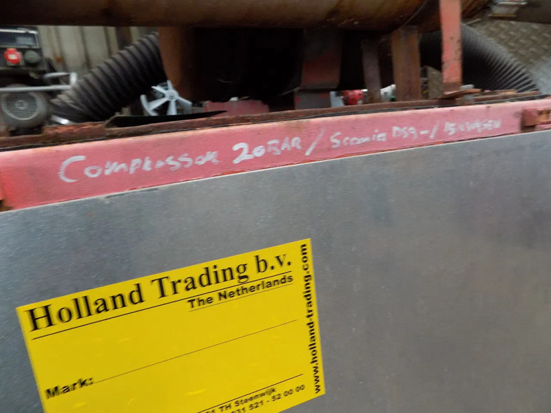 Scania compressor 20 bar scania compressor 20 bar met generator - מדחס אוויר: תמונה 5 Scania compressor 20 bar scania compressor 20 bar met generator - מדחס אוויר: תמונה 5